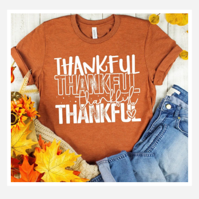 Thankful x 4 T-Shirt
