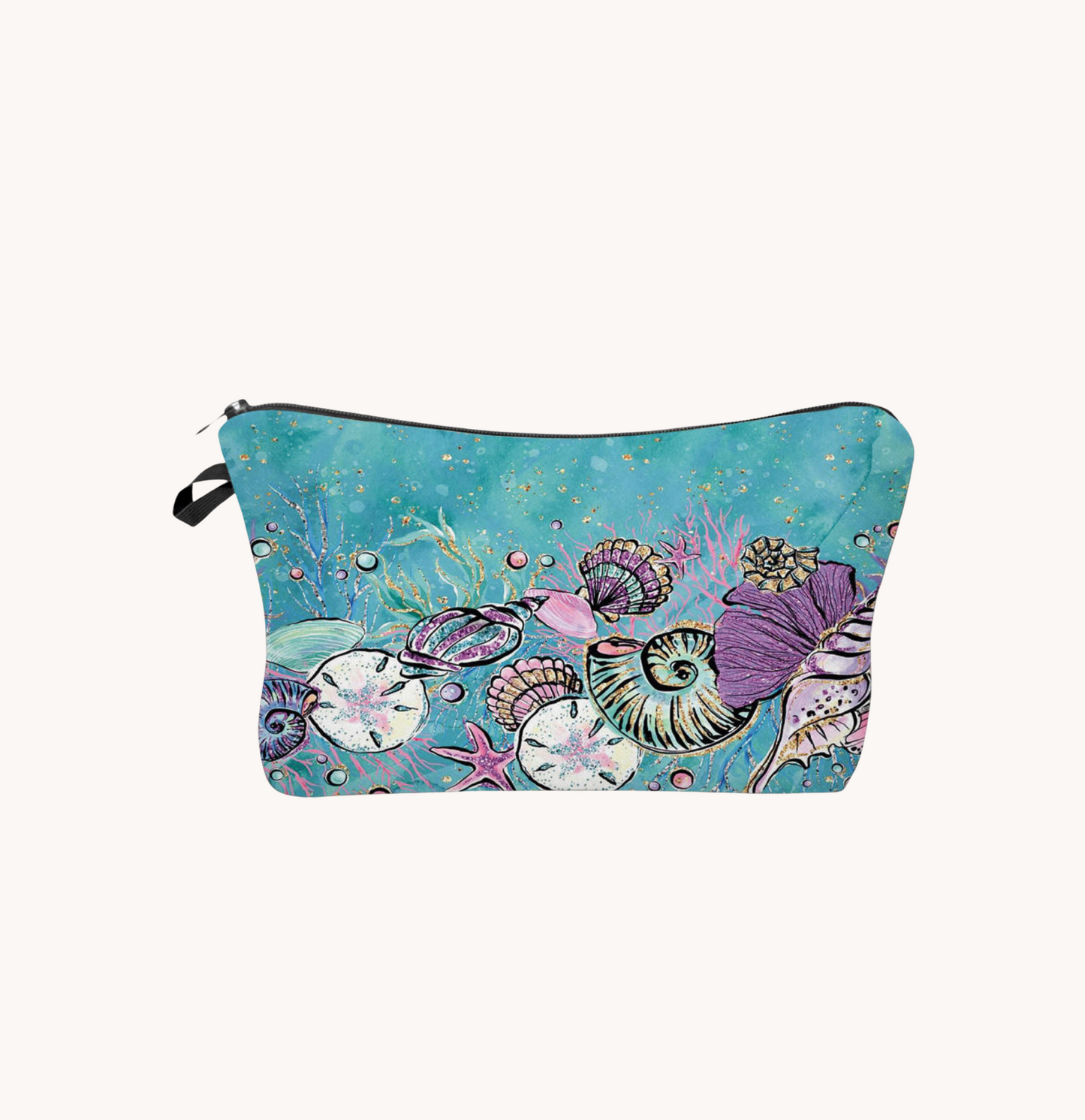 Pencil Pouch- Under Water Sea Shells