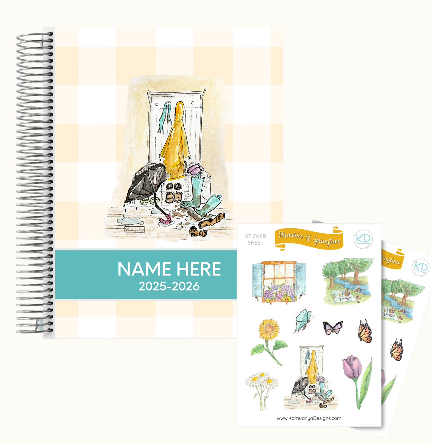 GMP Printables x Kamuanya Designs Weekly Planner | Spring Time 3