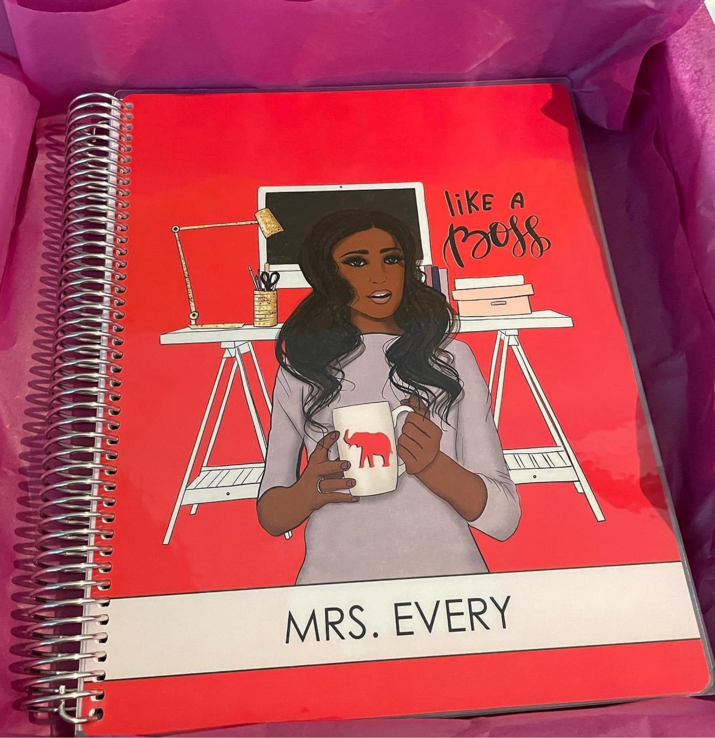 Like A Boss-Glasses Weekly Planner