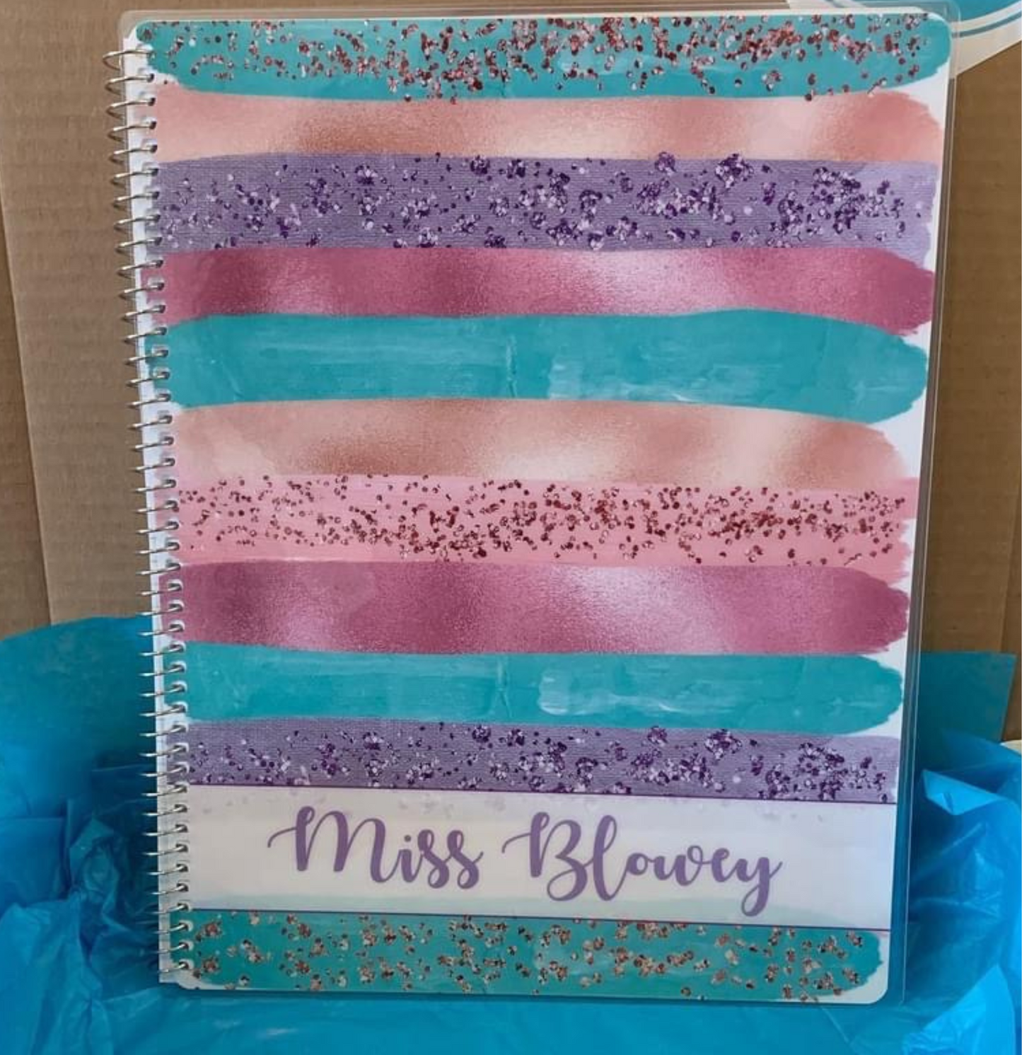 Glitter Brush Strokes Weekly