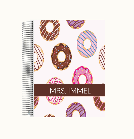 Assorted Donuts Weekly Planner