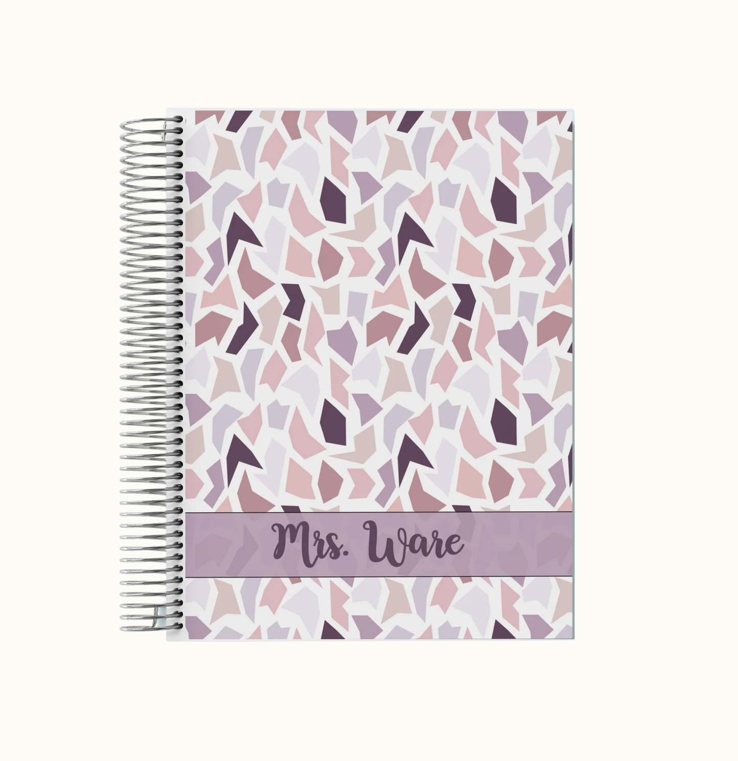 Violet Shape Party Weekly Planner