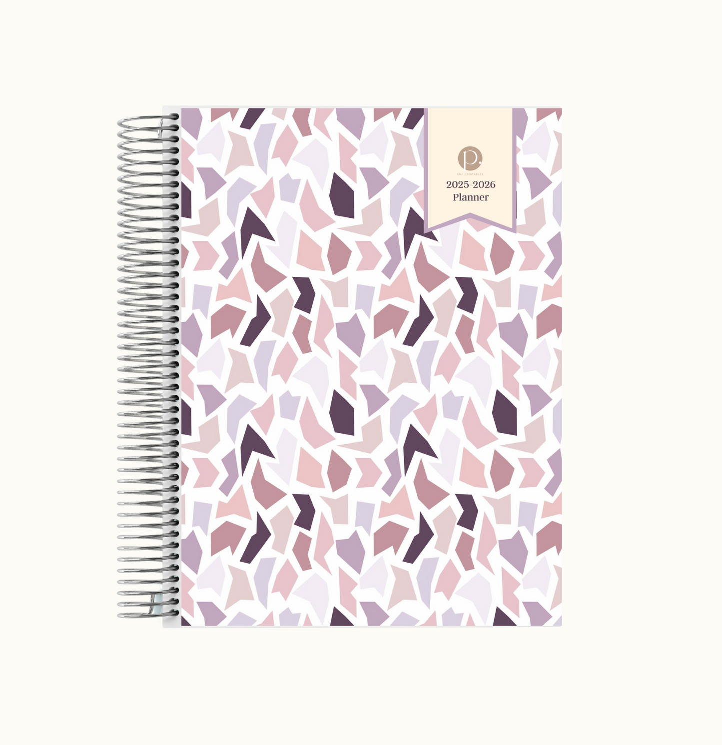 Violet Shape Party Weekly Planner Bookmark