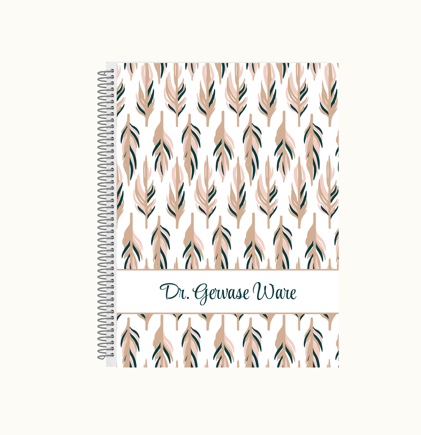GMP Printables Notebook, Feathered Boho