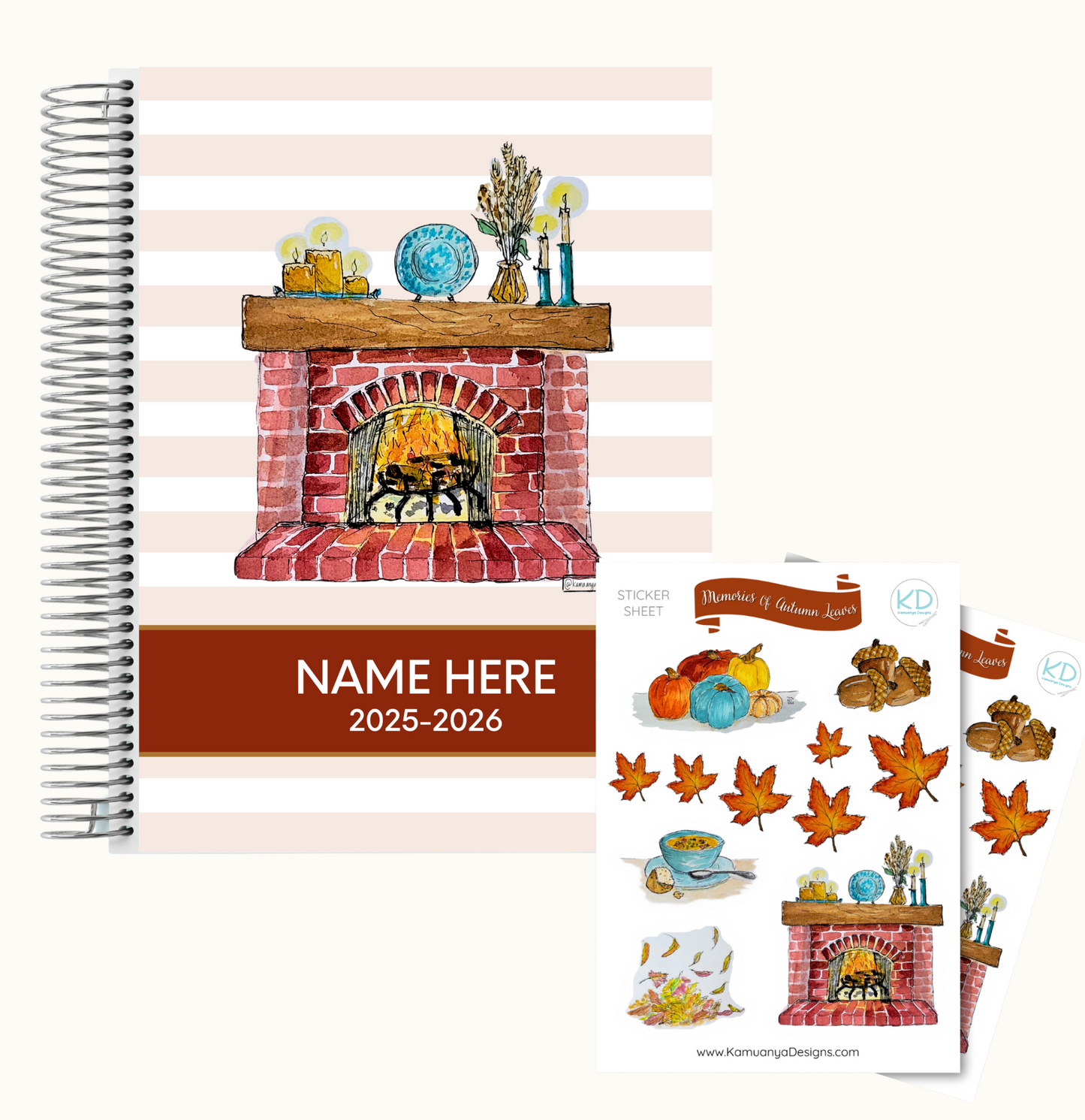 GMP Printables x Kamuanya Designs Weekly Planner | Fall 2