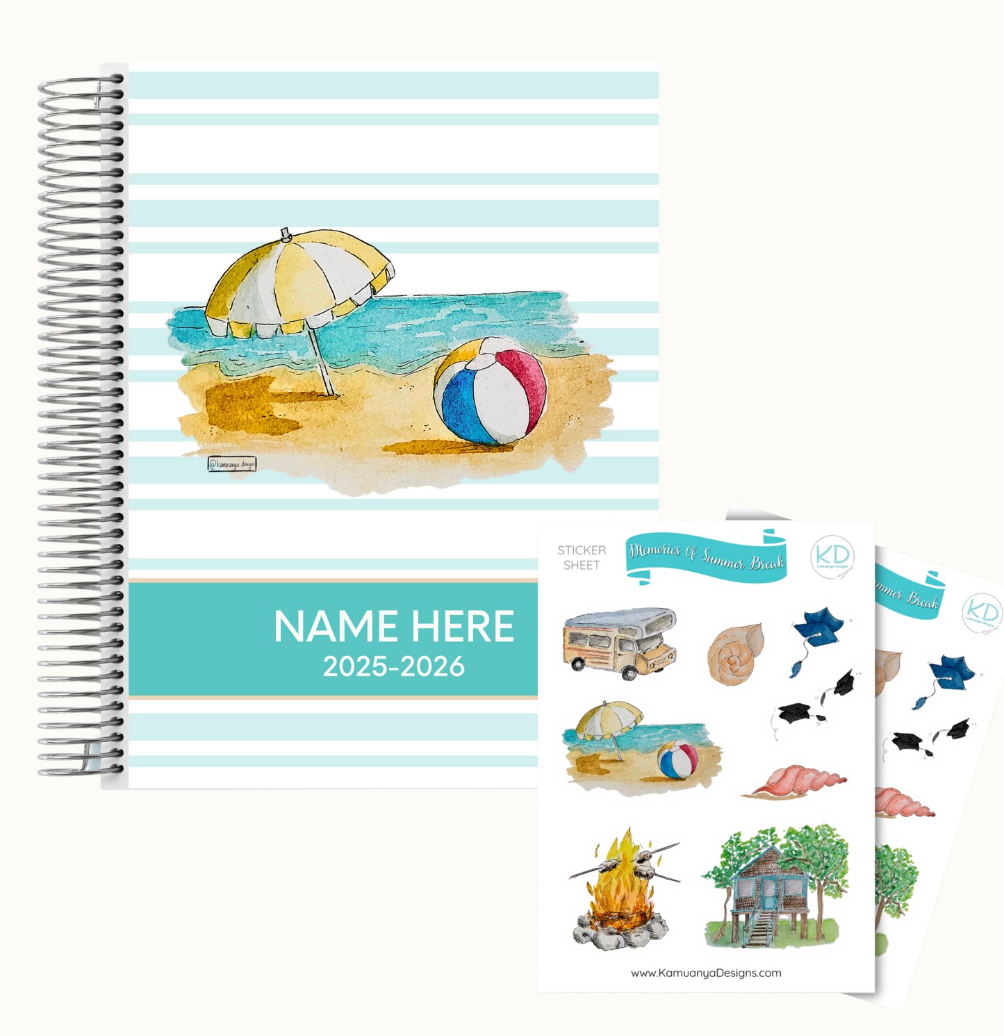 GMP Printables x Kamuanya Designs Weekly Planner | Summer