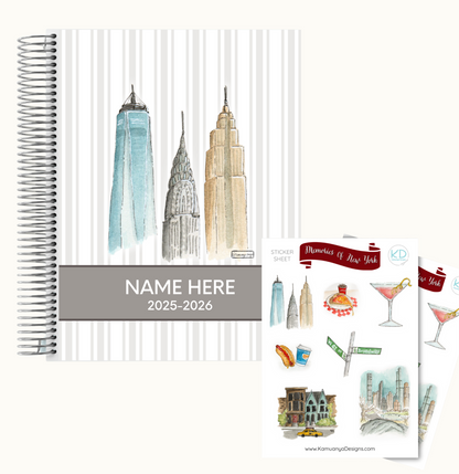 GMP Printables x Kamuanya Designs Weekly Planner | New York 2