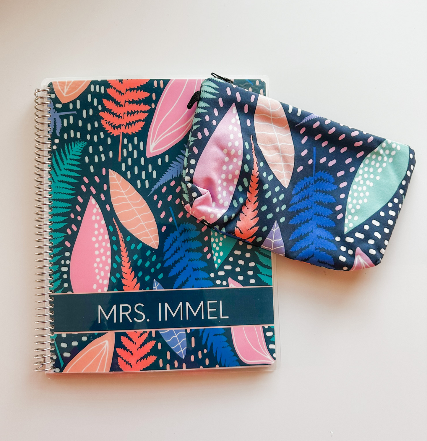 Pencil Pouch- Blissfully Botanical