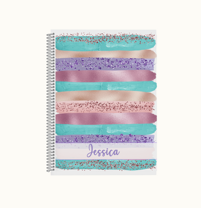 Brushstrokes Budget Notebook- Layout 2
