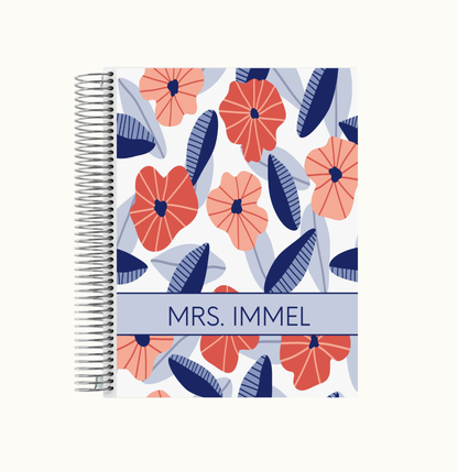 Blue Floral Weekly