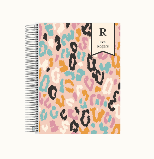 Cheetah Pastel Bookmark Weekly