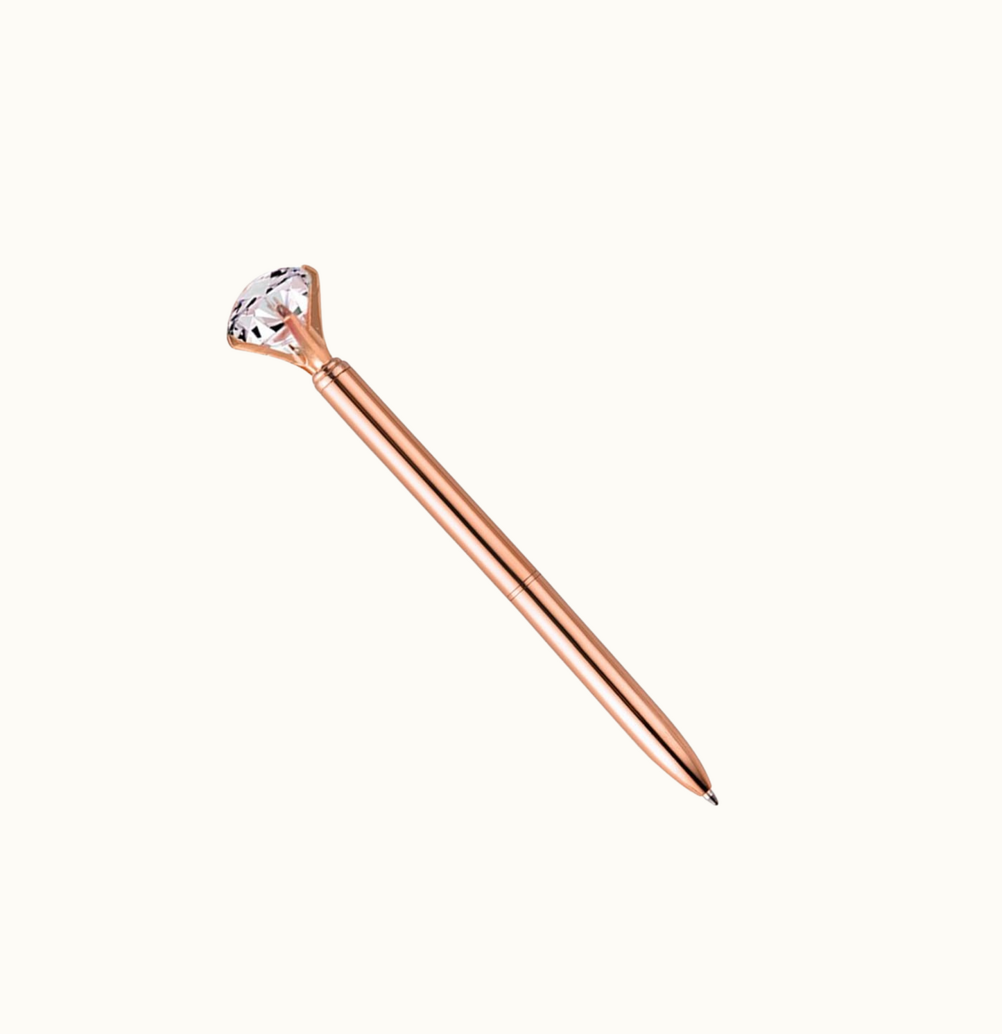 Rose Gold Pink Diamond Pen
