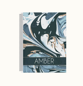 GMP Printables Notebook, Dash of Teal Elegance