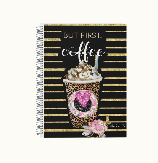 GMP Printables, But First Coffee Notebook