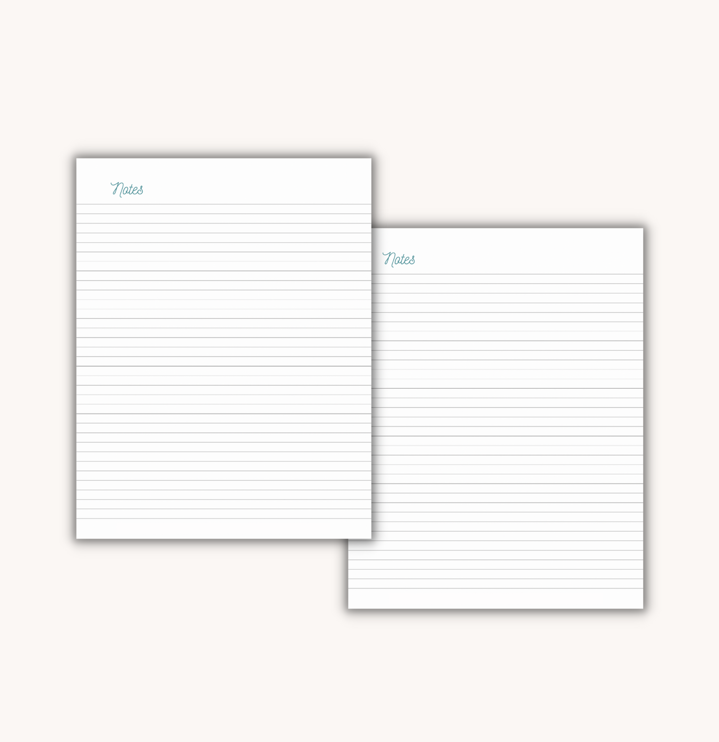 Lined Paper Add-On