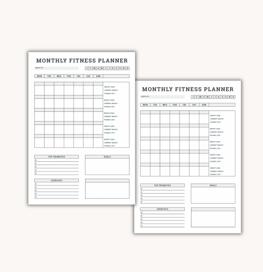 Monthly Fitness Add-On