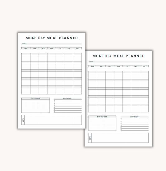 Monthly Meal Plan Add-On