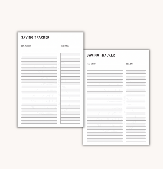 Savings Tracker Add-On