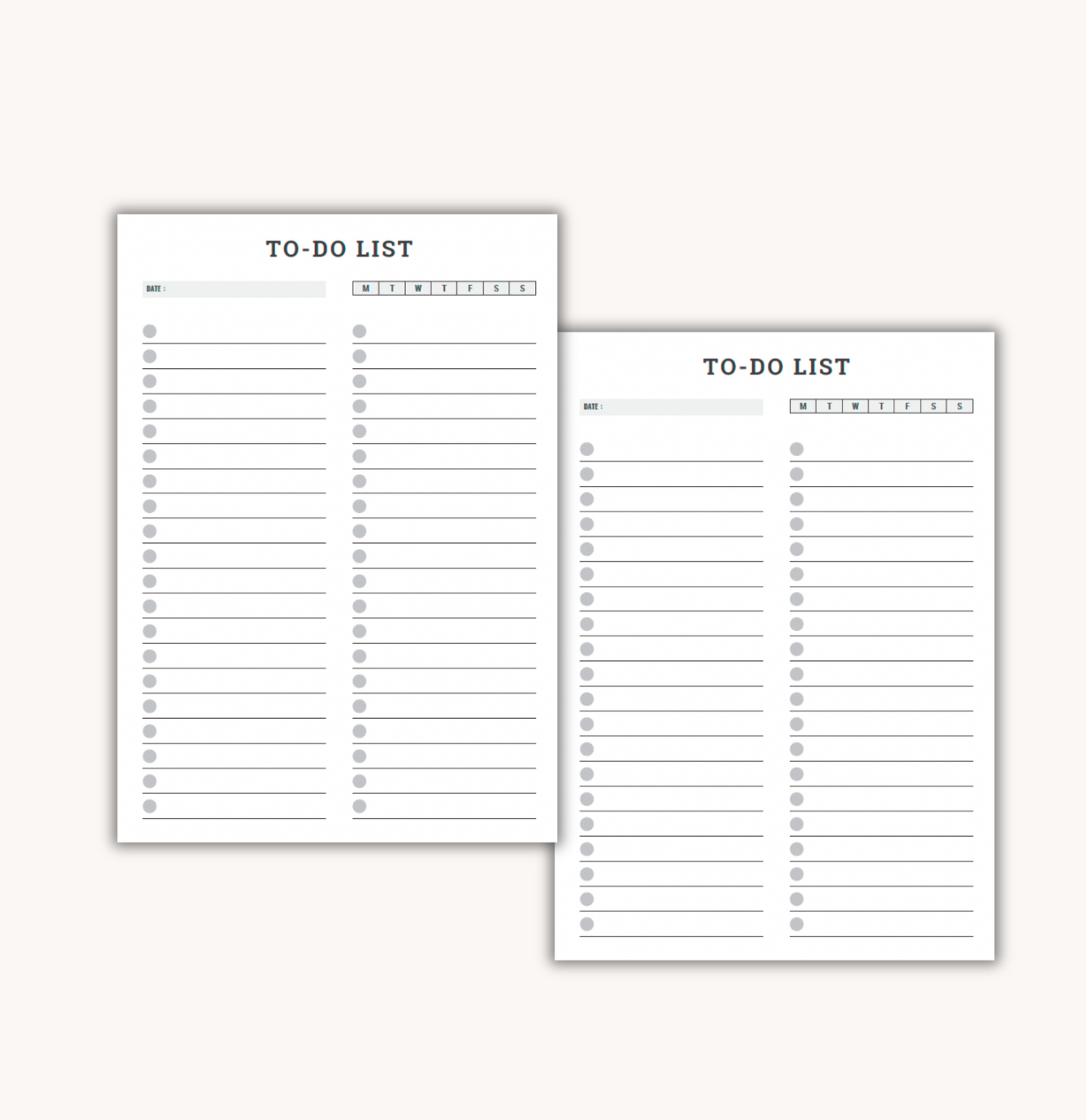 To Do List Add-On
